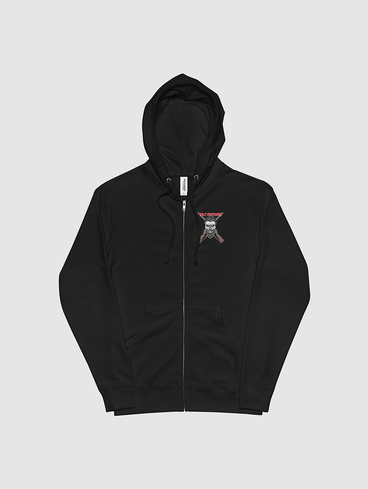 [Saltydemon86] Unisex fleece zip up hoodie product image (1)