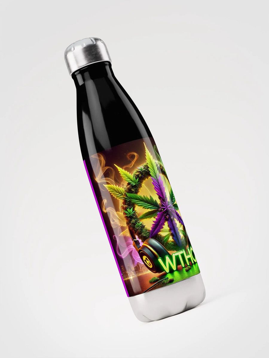 Da Psychedelic Cannabis Beats Stainless Steel Water Bottle product image (5)