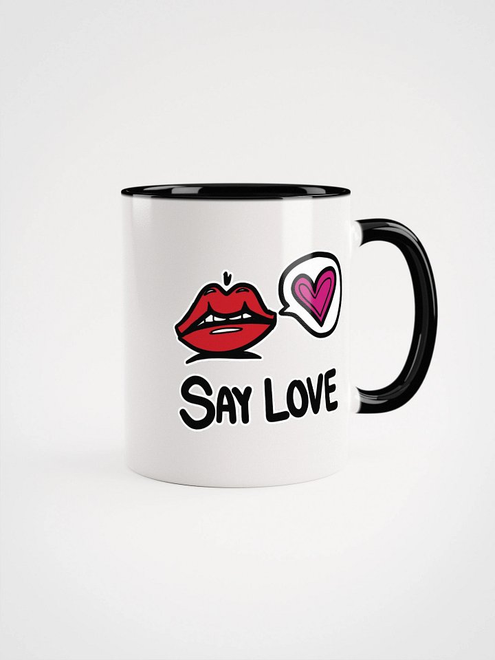 SAY LOVE Ceramic Mug product image (3)