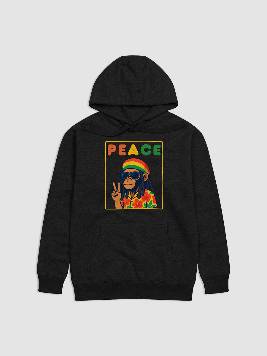 Peaceful Rasta Monkey Chill Vibes Premium Hoodie product image (1)