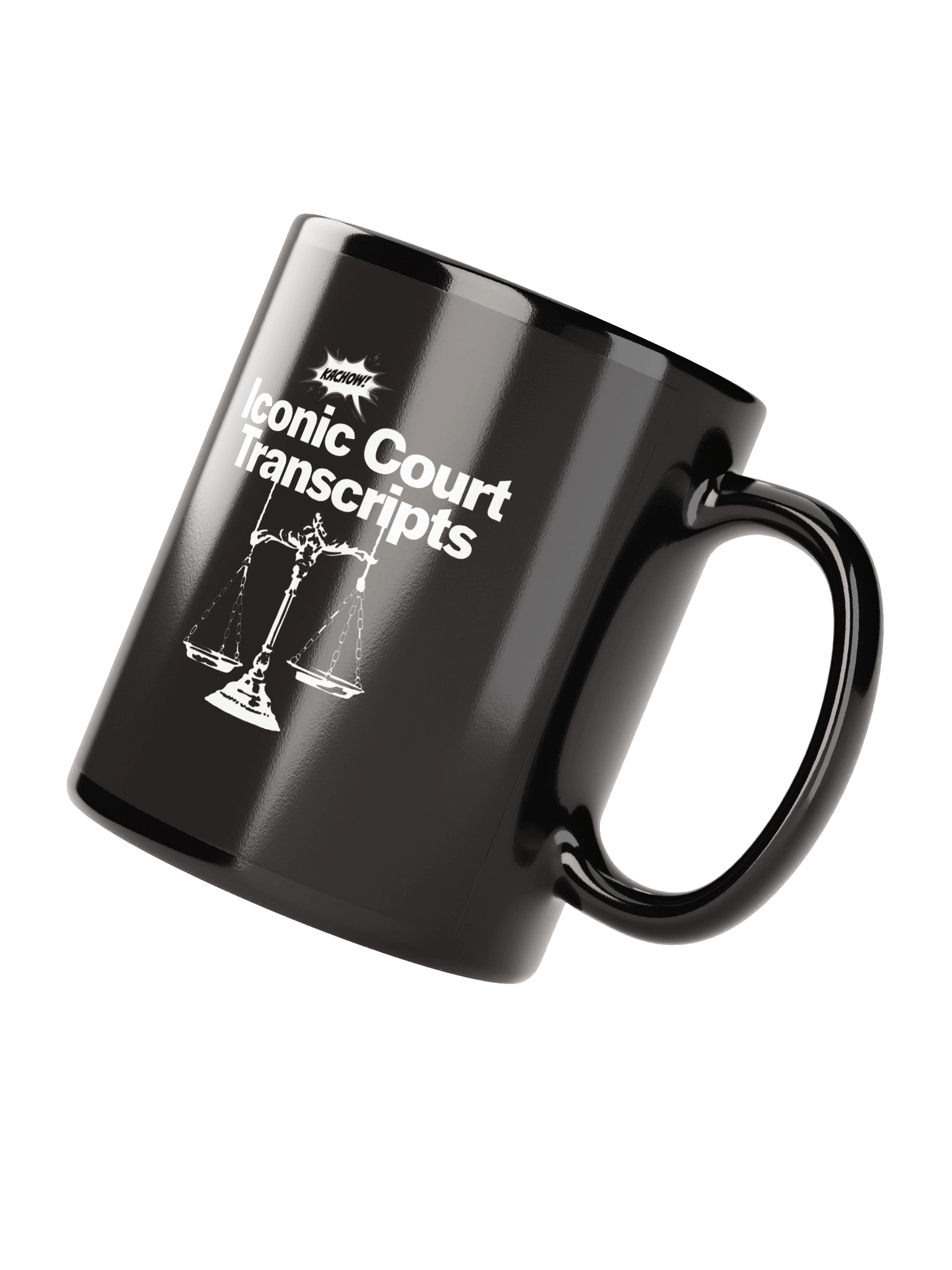 Kachow Black Glossy Mug product image (2)