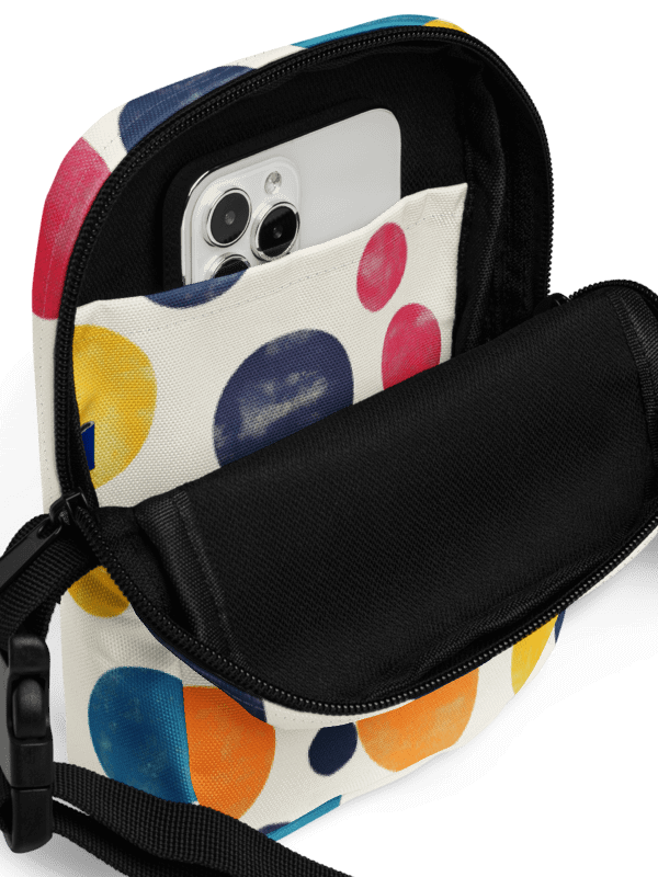 Polka Dot Illusion Vintage Retro Crossbody Bag product image (2)