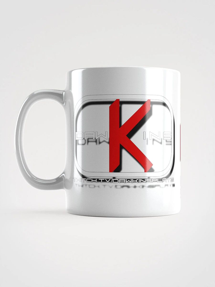 Dawkins Floating Logo Red K White Mug product image (6)