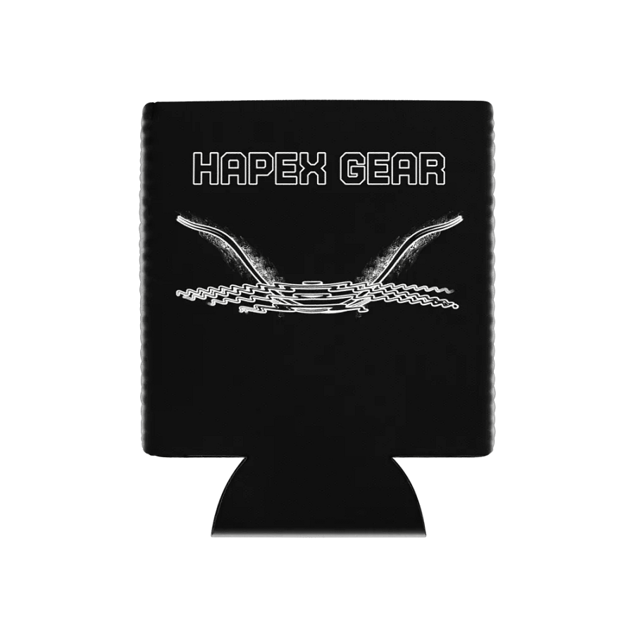 Coozie Can Cooler - Black - Black Hapex Gear Black Logo product image (11)