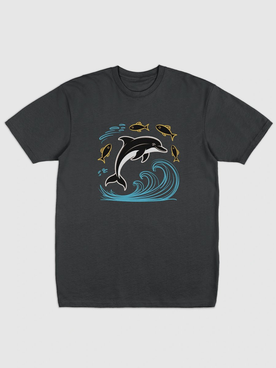 Jumping Dolphin Waves Men's Tee product image (2)