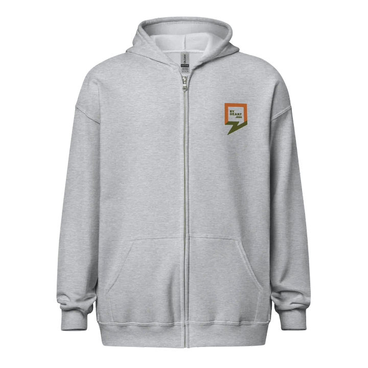 Fully Authentic By Heart Zip Hoodie product image (1)