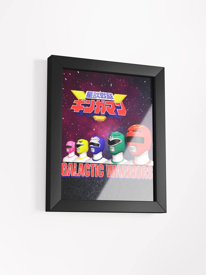 Galactic Warriors Helmeted Poster product image (16)