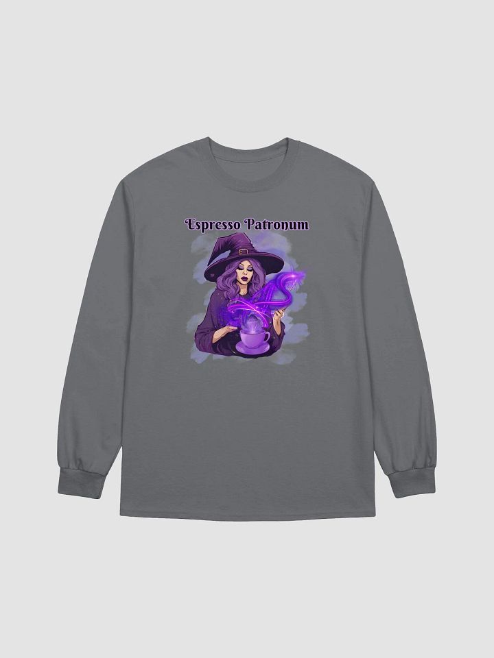 Espresso Patronum witch long sleeve tee product image (1)