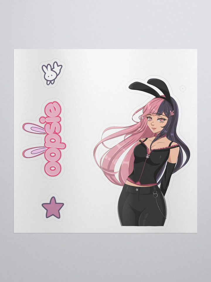 Oopsie Bunny & Logo Stickers product image (1)