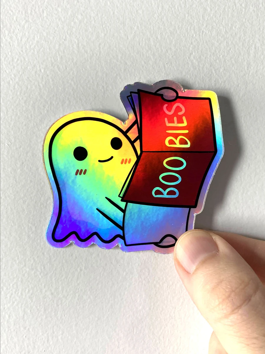 Peek-a-Boo Holographic Sticker product image (2)