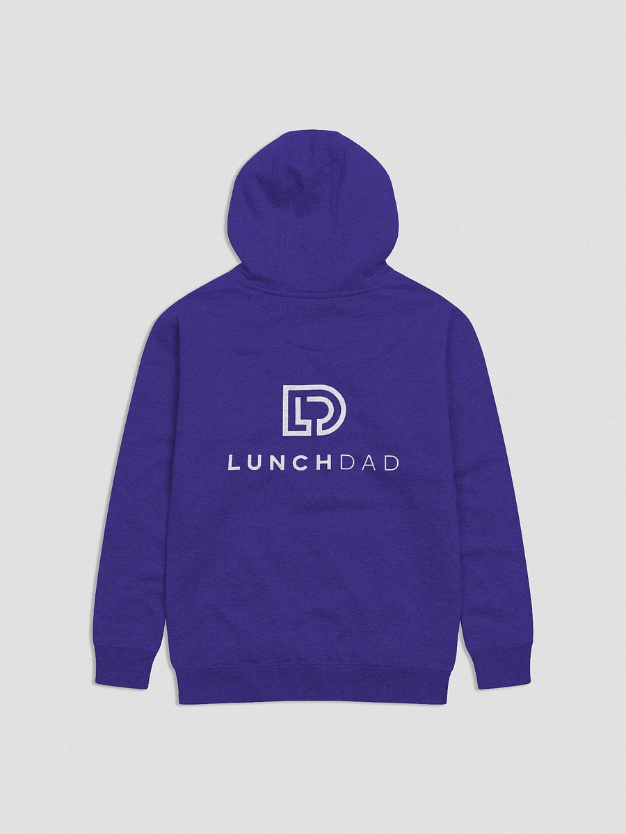 LunchDad Variant Hoodie (White Logo) product image (6)