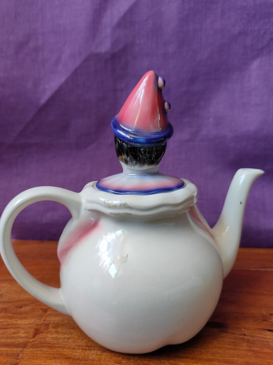 Bule vintage palhaço, cerâmica inglesa product image (6)