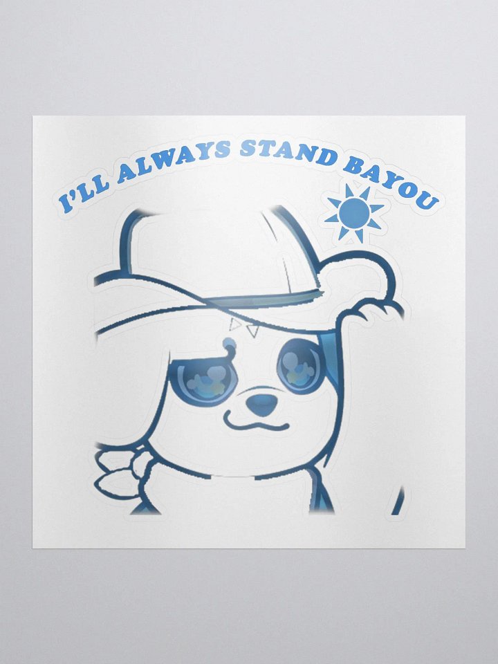 Stand Bayou Sticker product image (1)