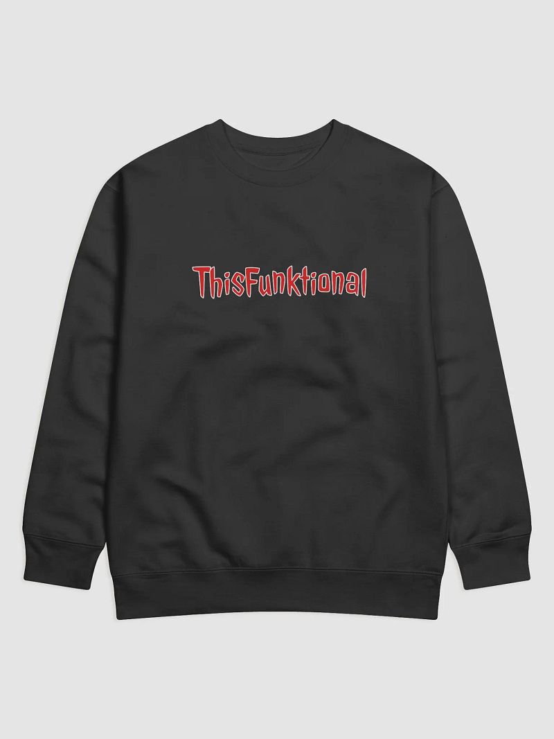 ThisFunktional Sweater (red letters with white outline)