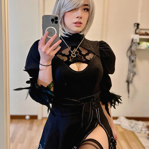 It always ends like this. 🤖

Some photos of my 2B cosplay I wore for my first playthrough of Nier Automata! Loved this one.
