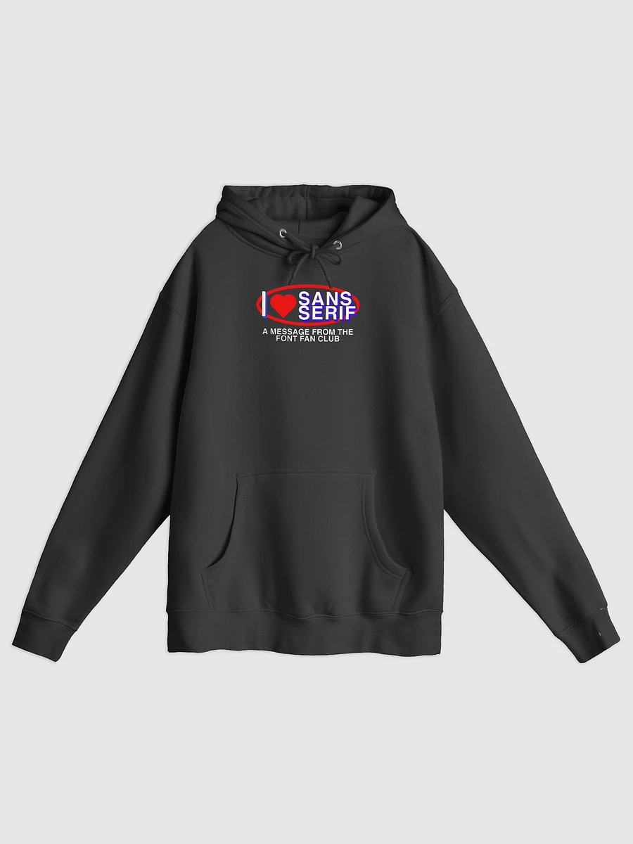 SANS SERIF FAN HOODIE product image (5)