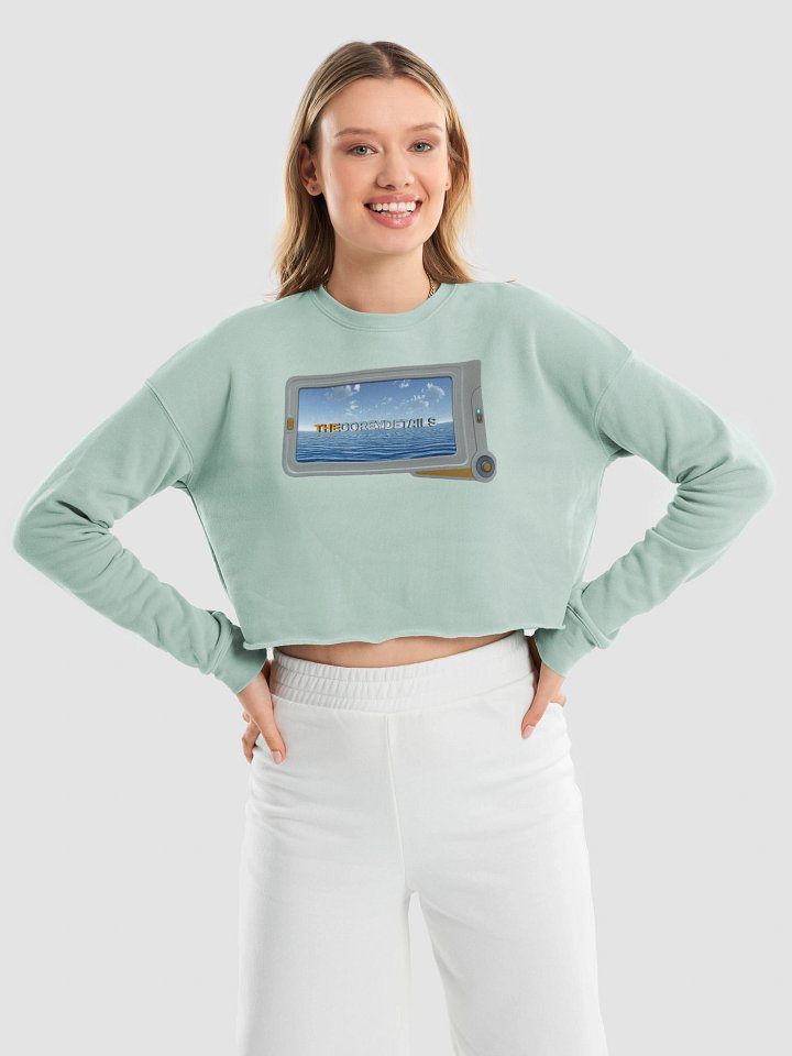 Dive In! - Bella+Canvas Women's Fleece Crop Sweatshirt product image (25)