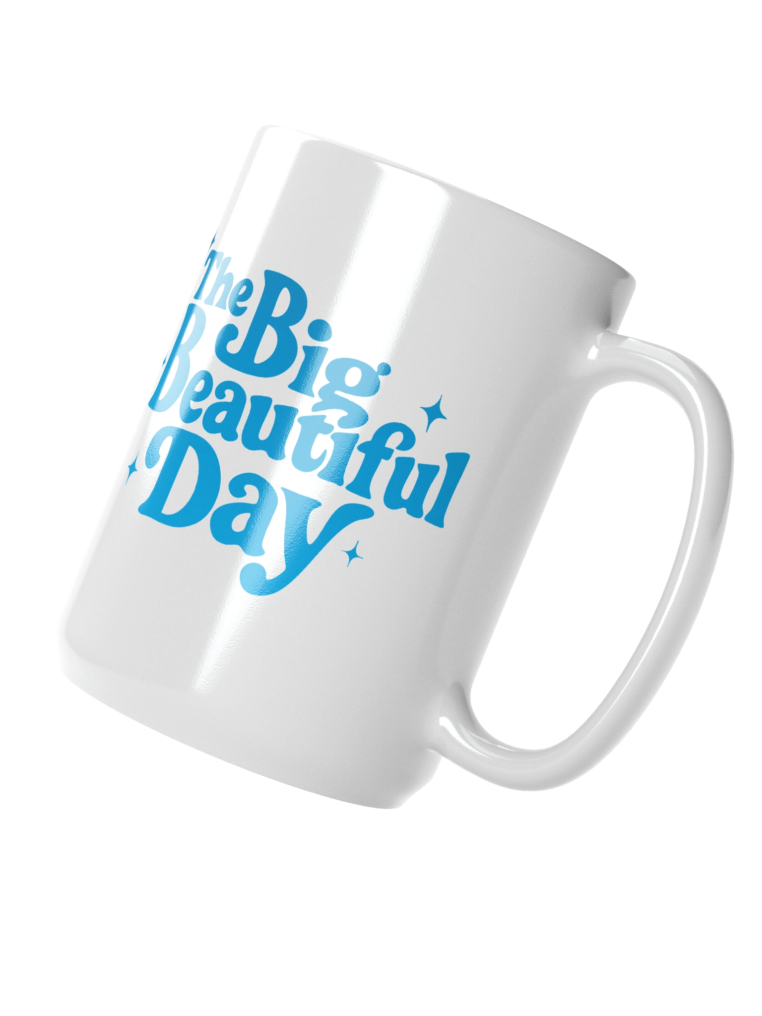 Soaring Big Beautiful Day Floral Mug product image (3)