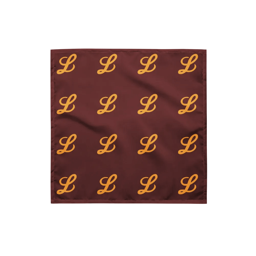 Ladera Cursive "L" Bandana product image (1)