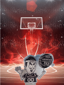 (Limited Stock) The Sickos Committee Beveled #1 Fan Basketball Acrylic Stand product image (1)