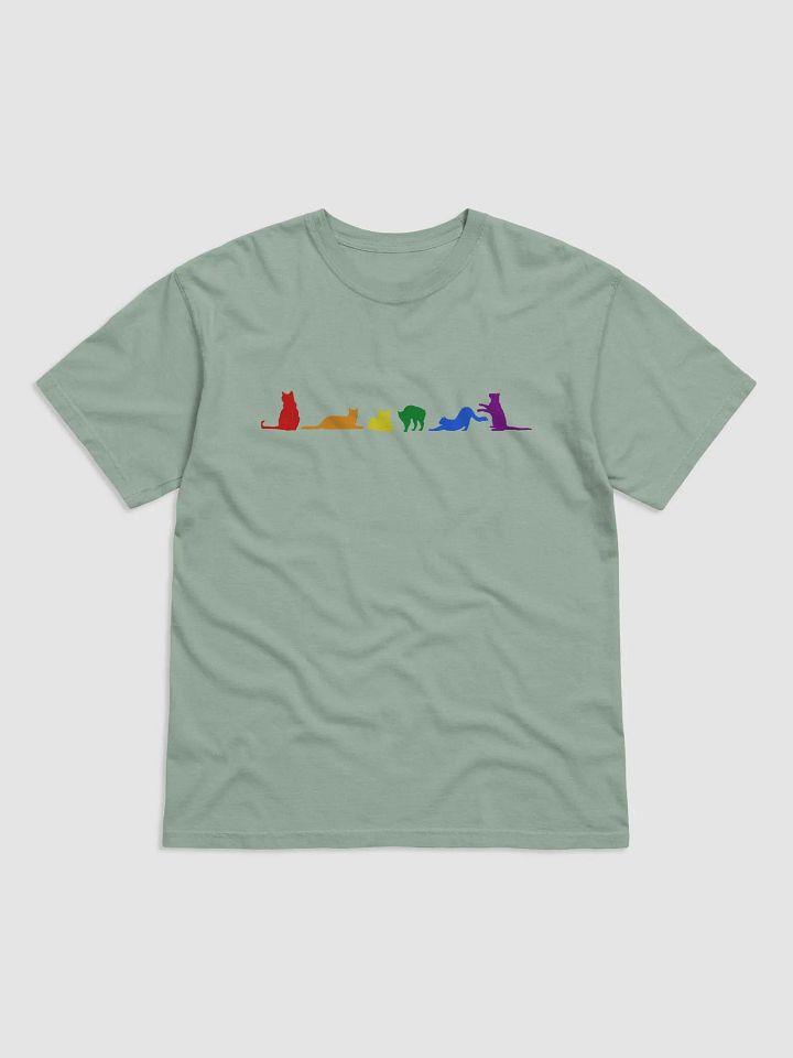 Rainbow Pride Cats Men's Shirt product image (2)