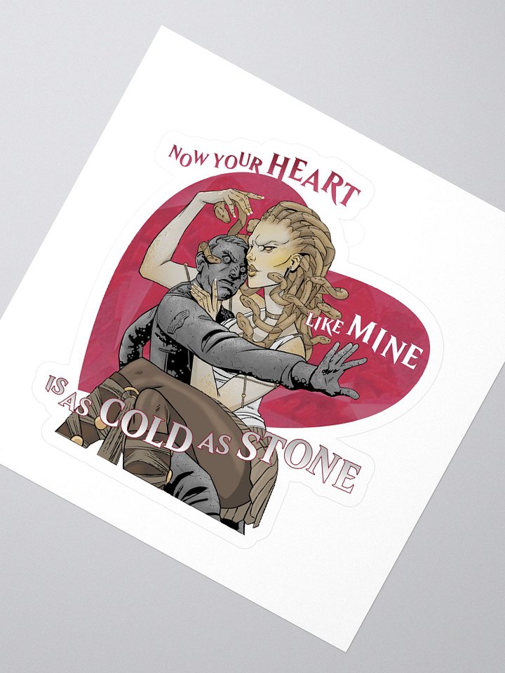 Gorgon - Heart sticker product image (2)
