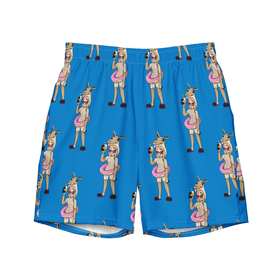 Summer Alpaca Men's Swim Trunks product image (3)