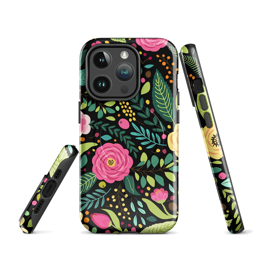 Floral Fantasy MagSafe® iPhone Tough Case product image (3)