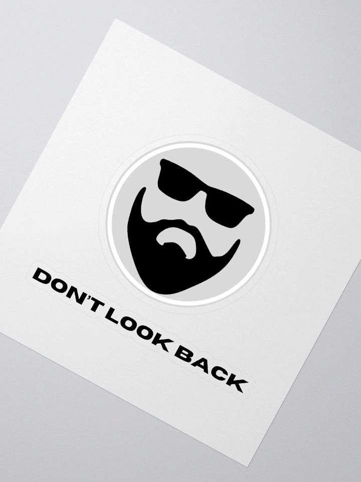 Don't Look Back Cool Shades Stickers product image (6)