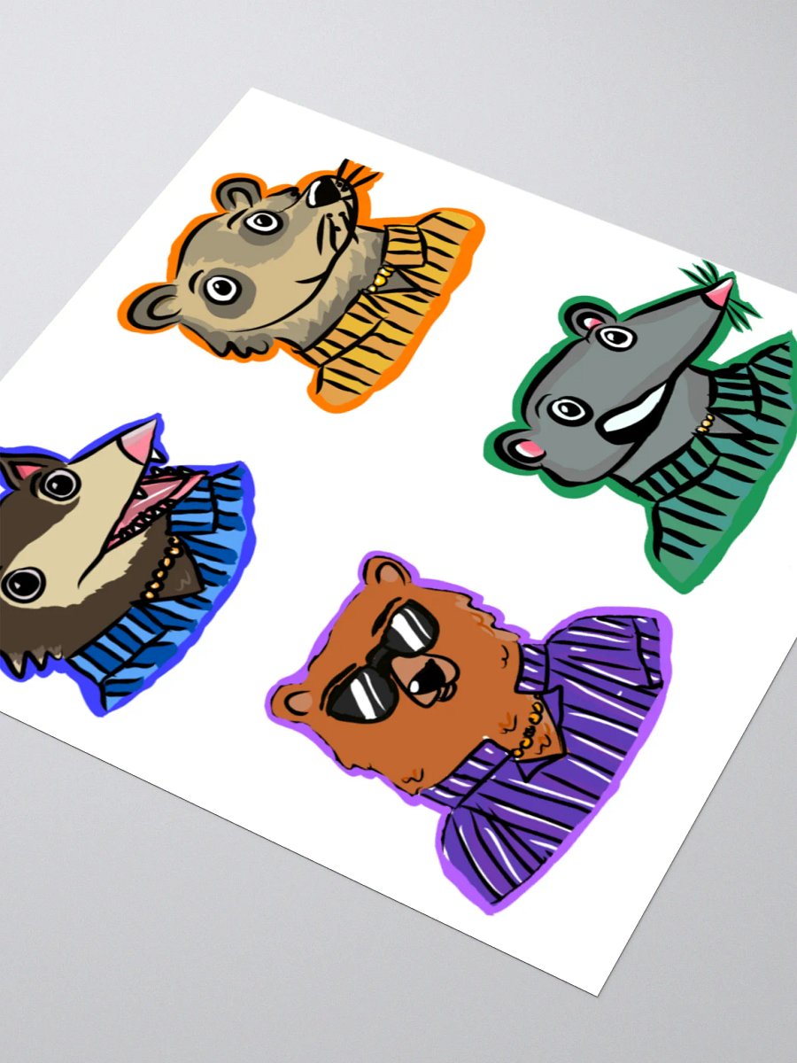 Trash Bros Sticker Set product image (2)