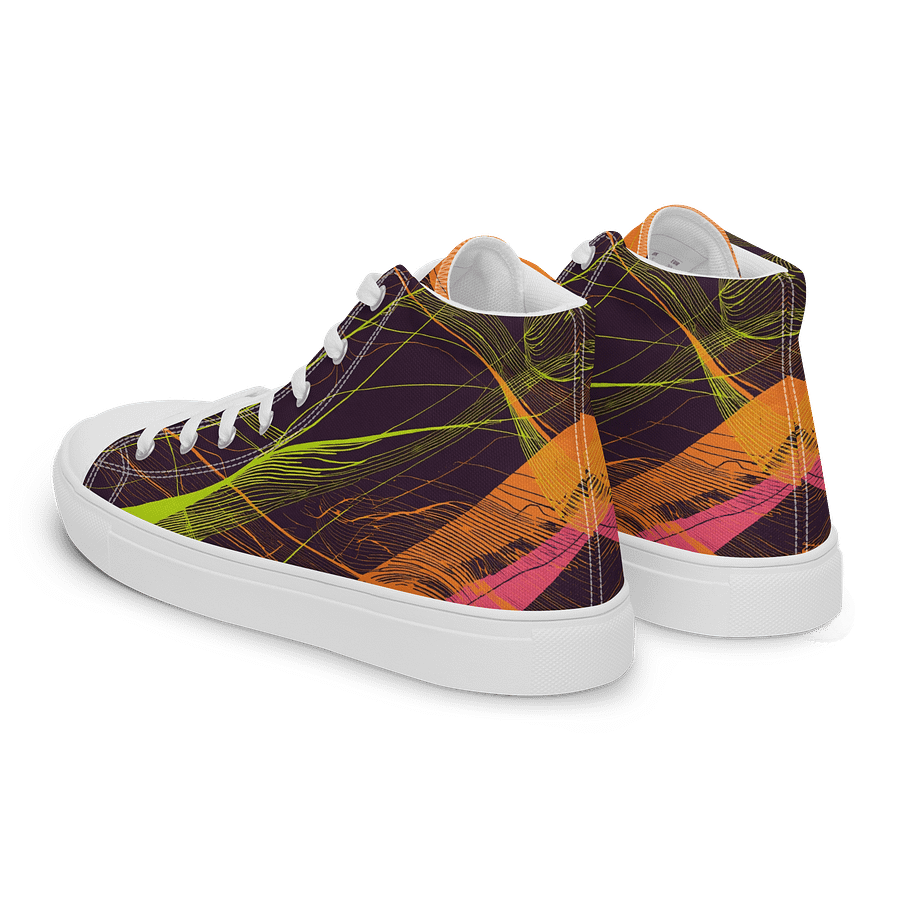 Retro Flow Women's High Tops product image (5)