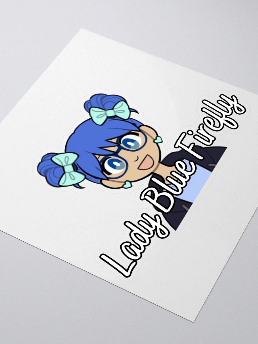 LadyBlueFirefly PNG Happy Sticker product image (3)