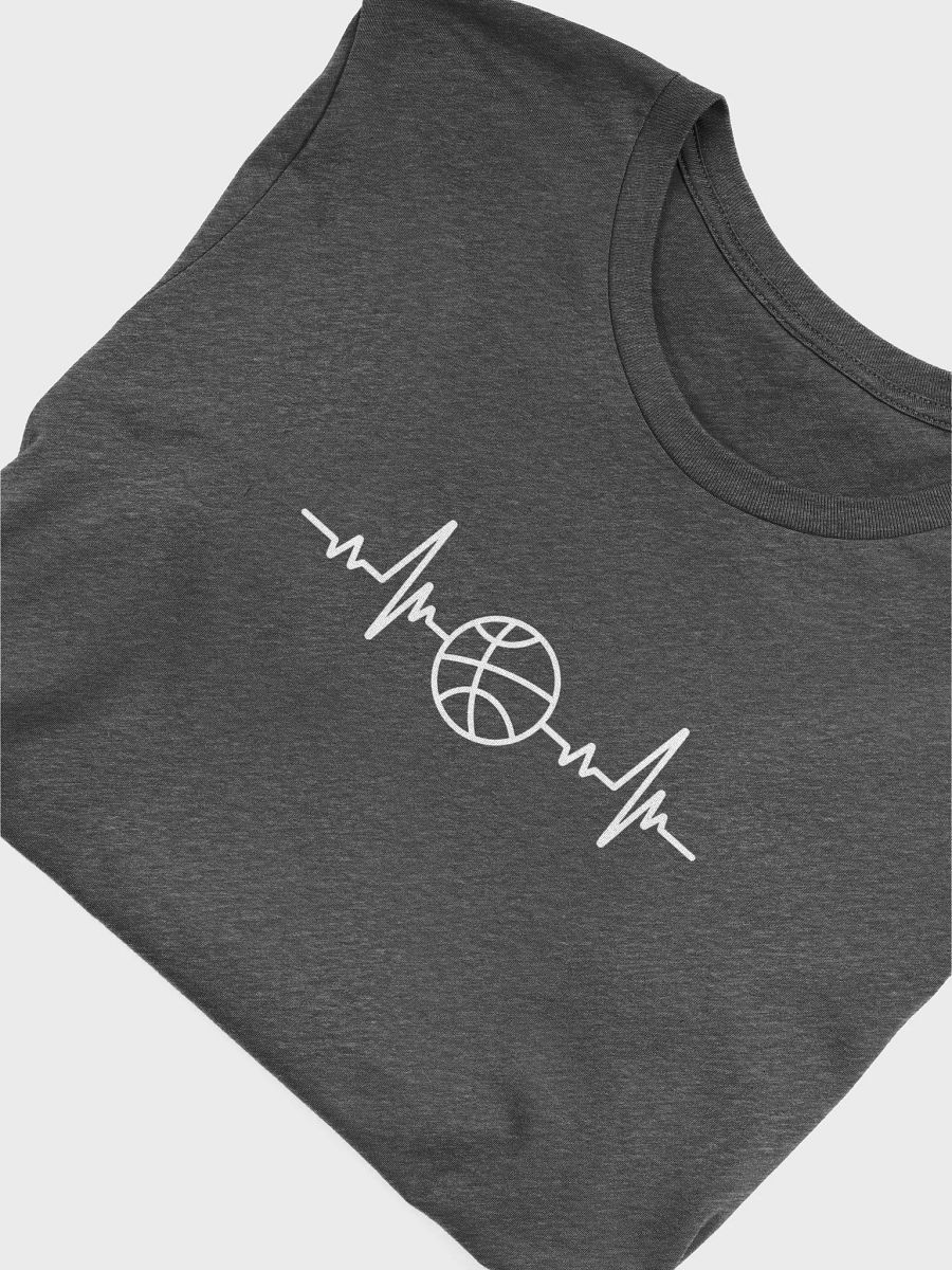 Basketball Pulse Heartbeat - Unisex T-shirt Bella Canvas 3001 product image (15)