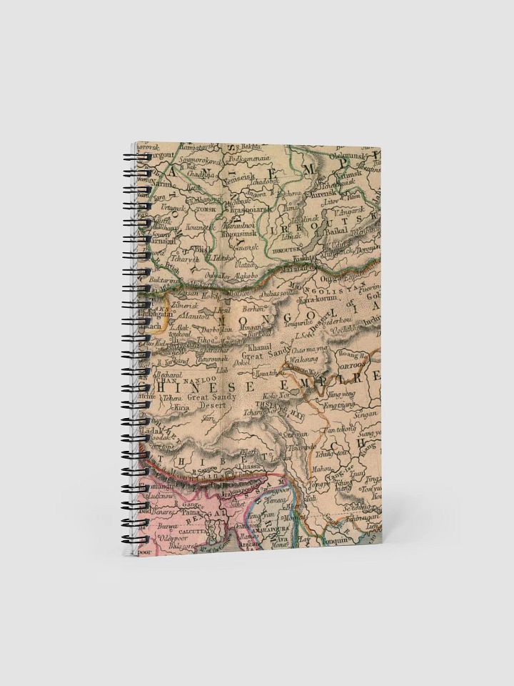 Vintage Old World Map Notebook product image (1)