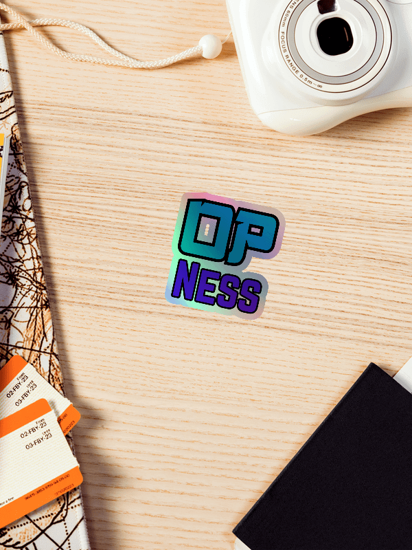 Holographic OPness Sticker product image (2)