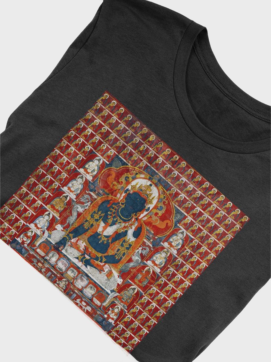 Buddha Akshobhya Mandala Traditional Buddhist Thangka Art Unisex T-Shirt product image (5)