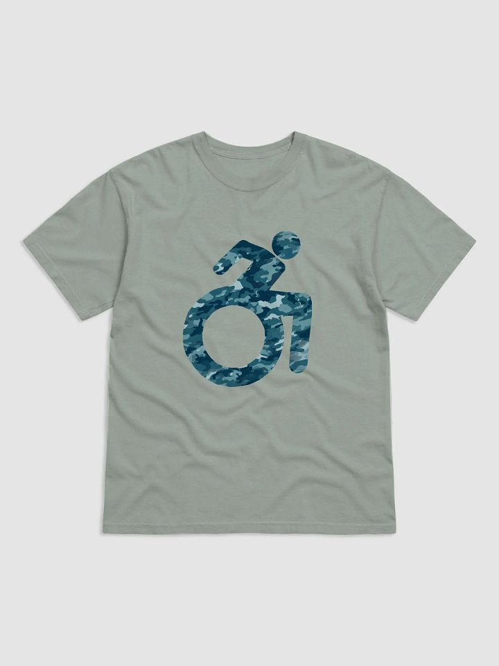 Wheelie, Blue Camo T-Shirt product image (1)