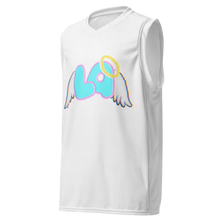 Light's Glitched Jersey (White) product image (1)