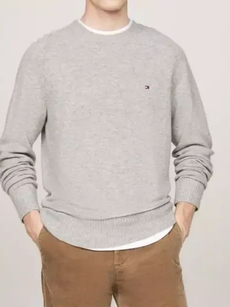 Round Neck Tommy Hilfiger Mens Cotton Sweater Jumper product image (4)