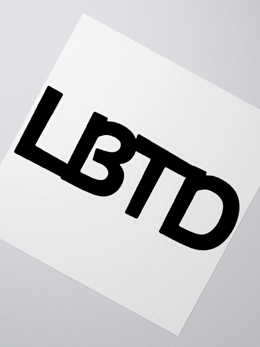 LBTD Logo Sticker product image (5)