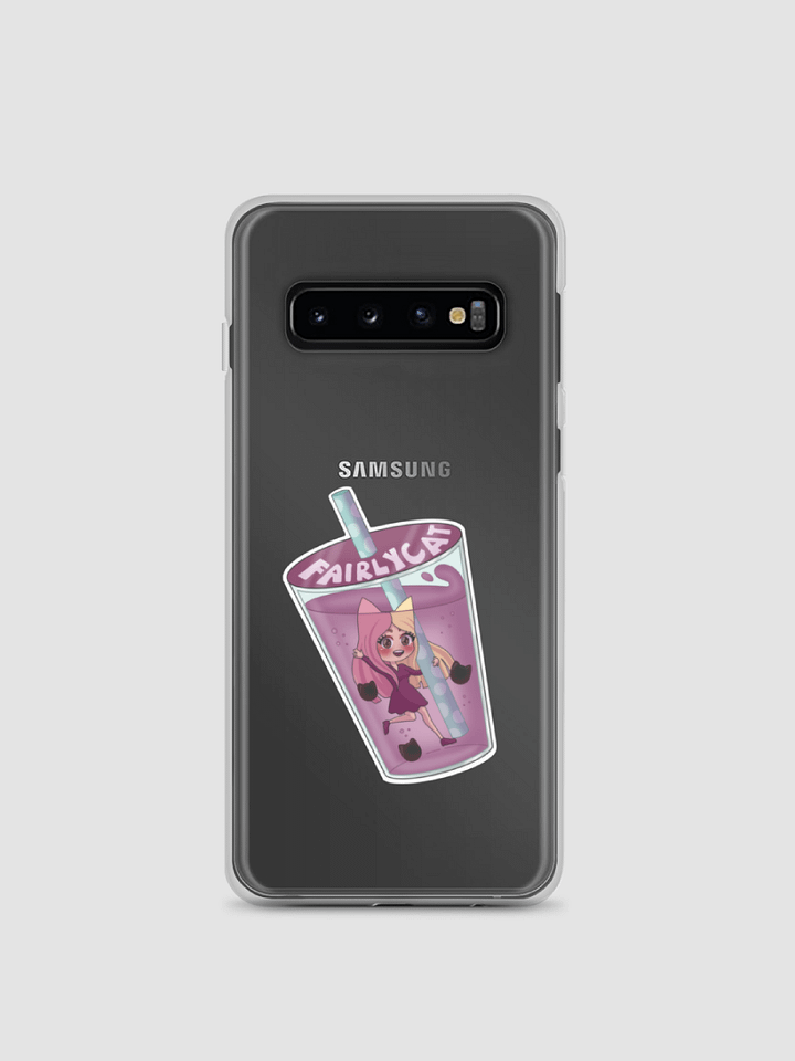 Bubble Tea Cat Samsung Case product image (1)