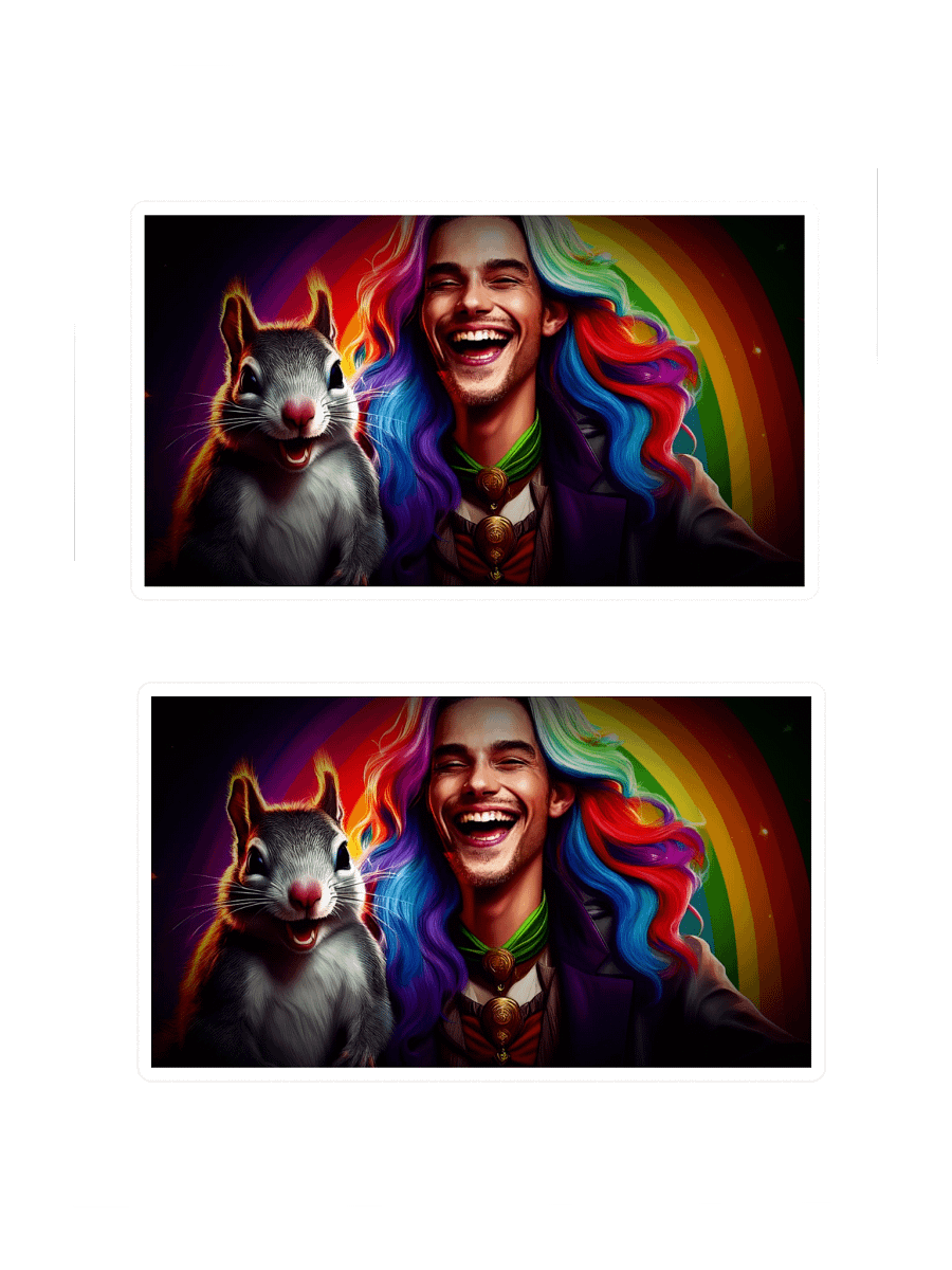 LordeStarfox & Swift Kiss Cut Sticker product image (3)