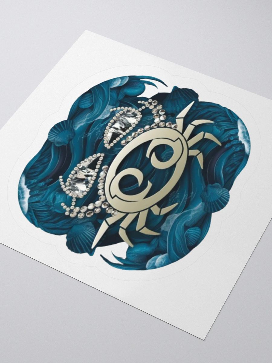 Cancer Zodiac Kisscut Sticker product image (8)