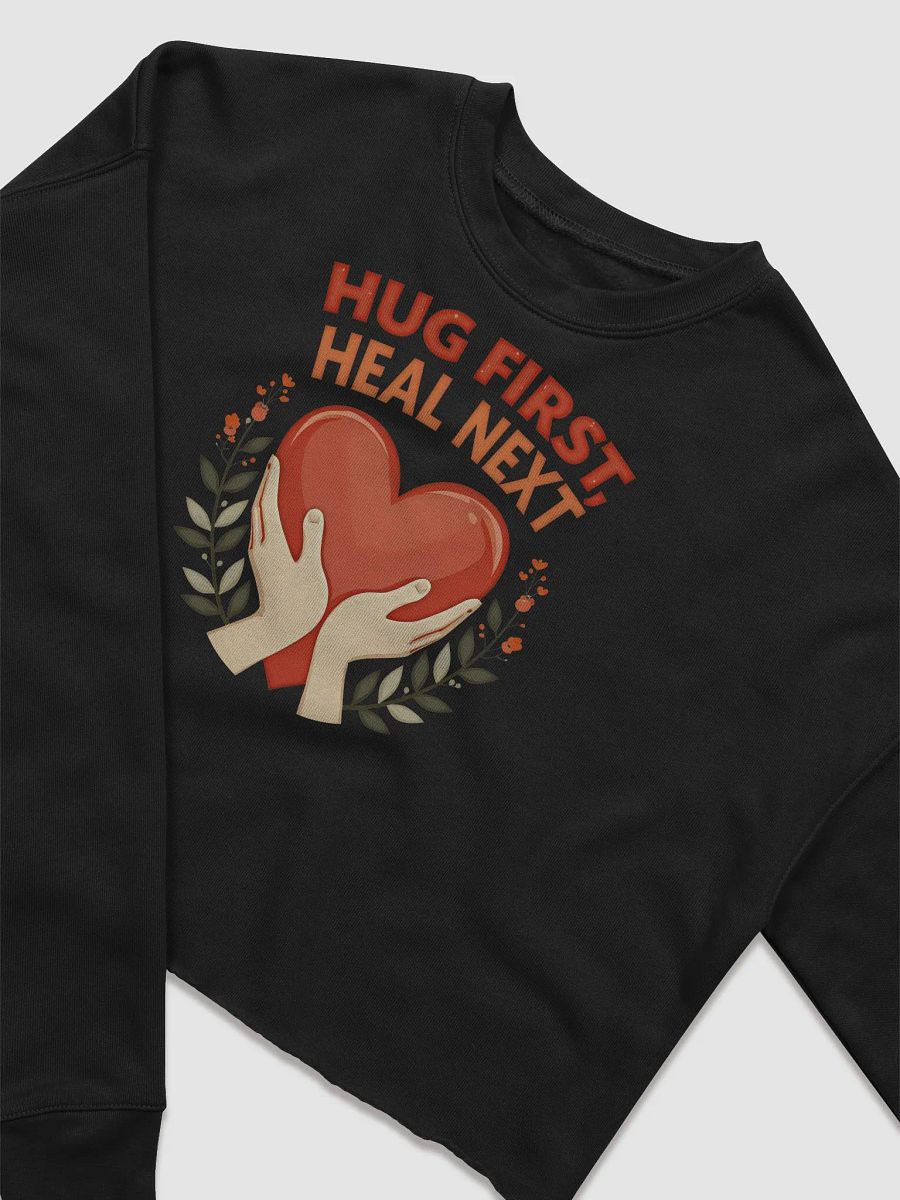 Healing Heart Women's Crop Sweatshirt product image (8)