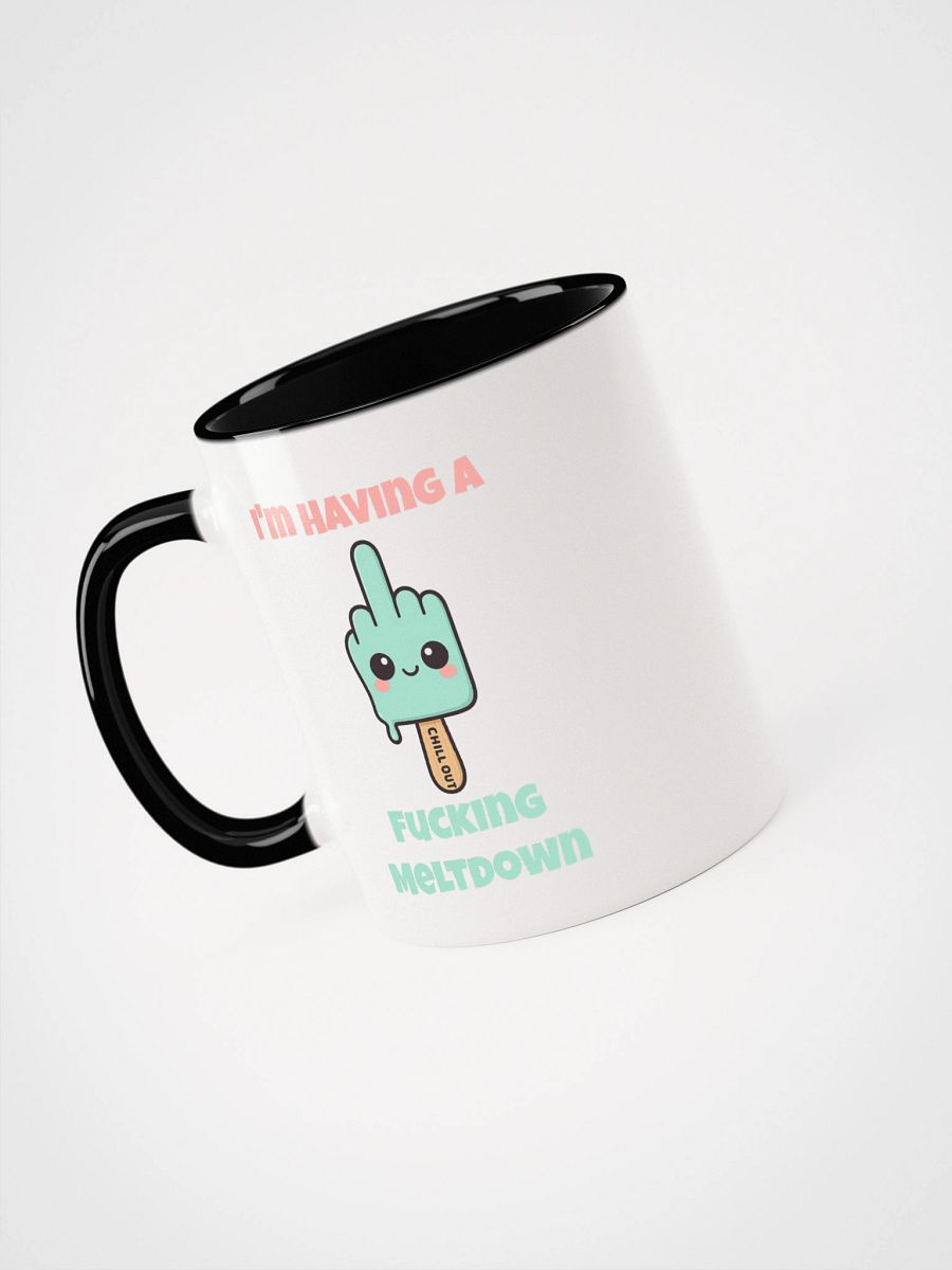 I'm Having A Fucking Meltdown Accent Mug product image (5)