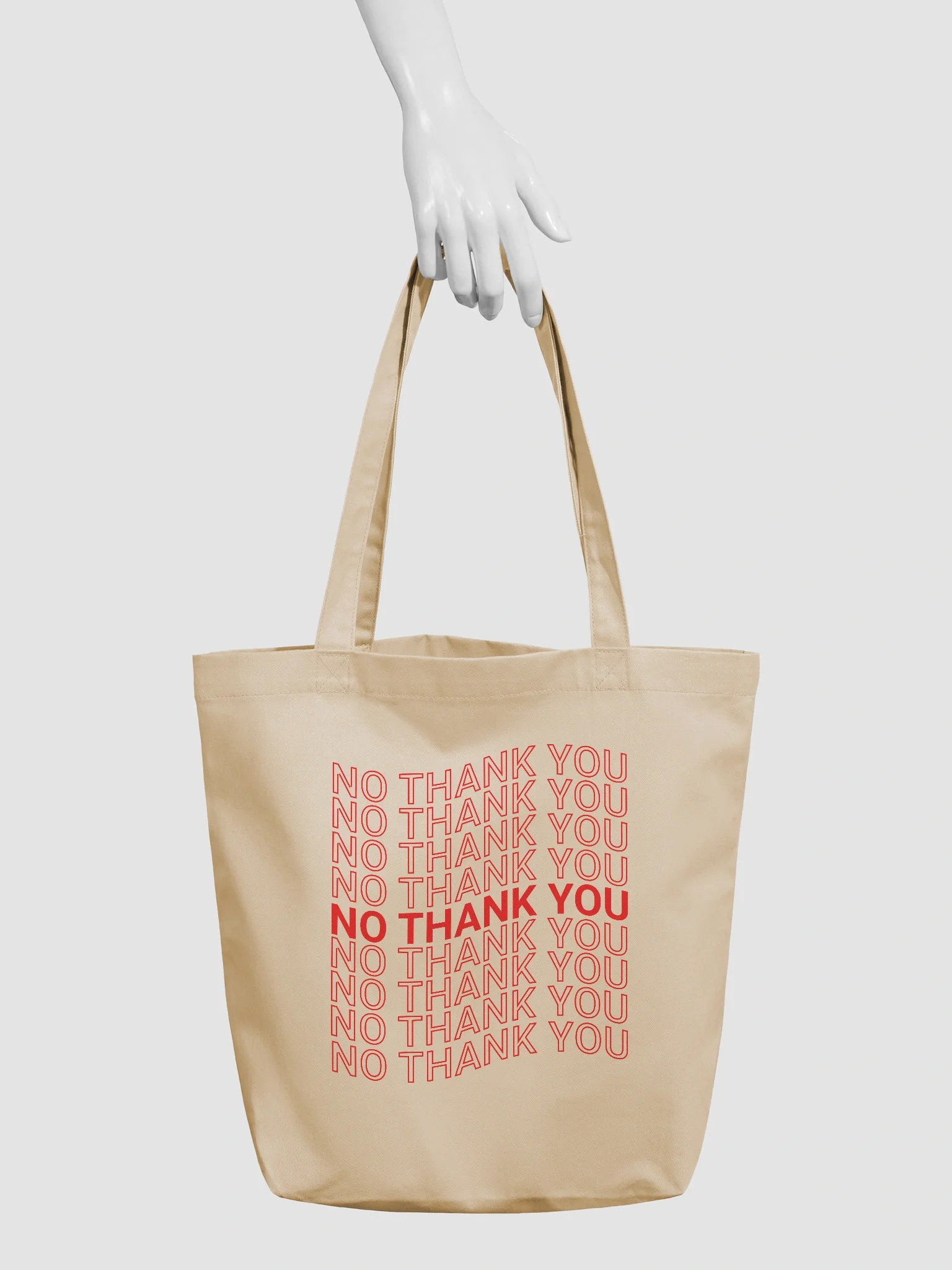 No Thank You Tote Bag product image (3)