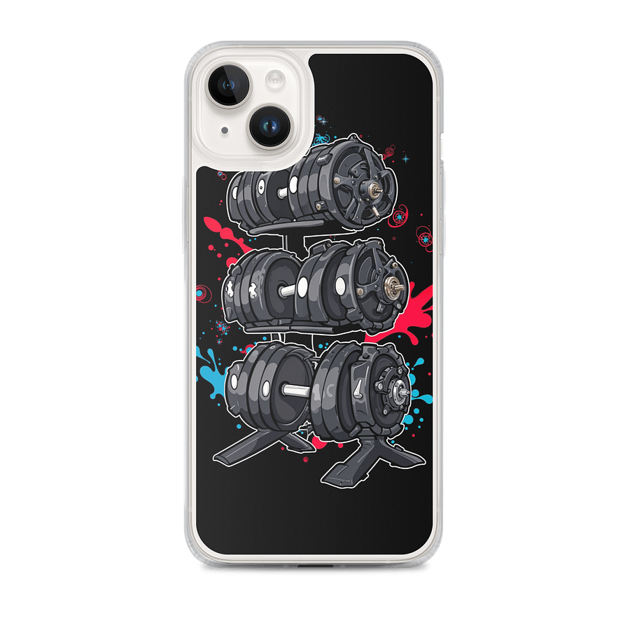 Artistic Dumbbell iPhone® Case product image (1)