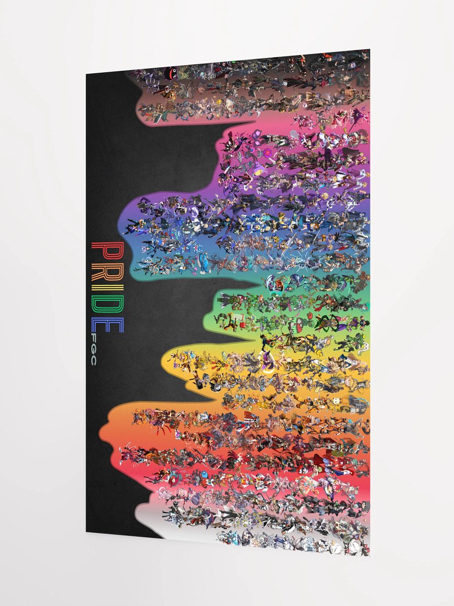 PRIDEfgc 2025 Rainbow Poster product image (7)