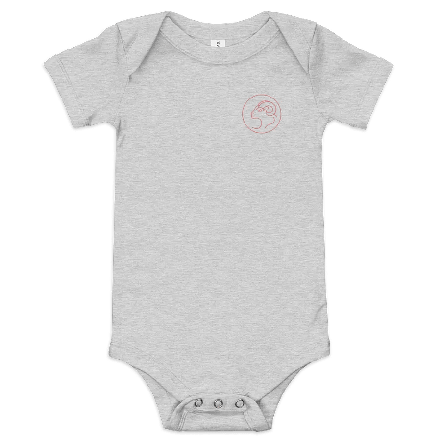 Aries Ram's Head Baby Onesie product image (4)