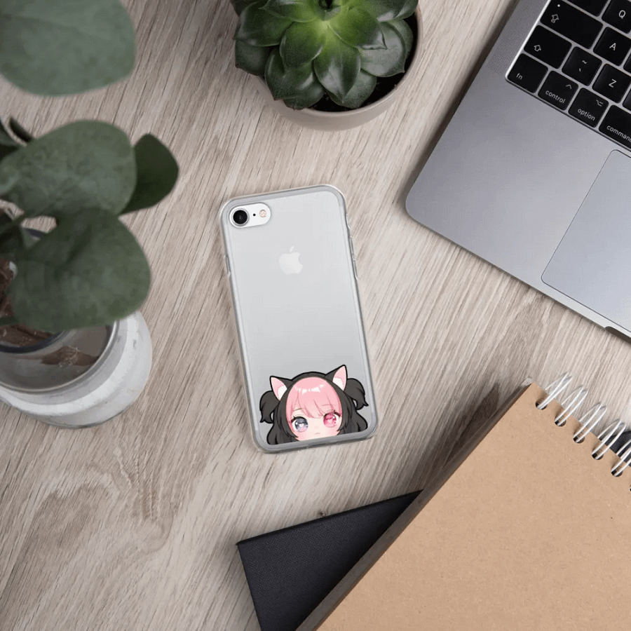 Strawb Peeker iPhone Case product image (5)